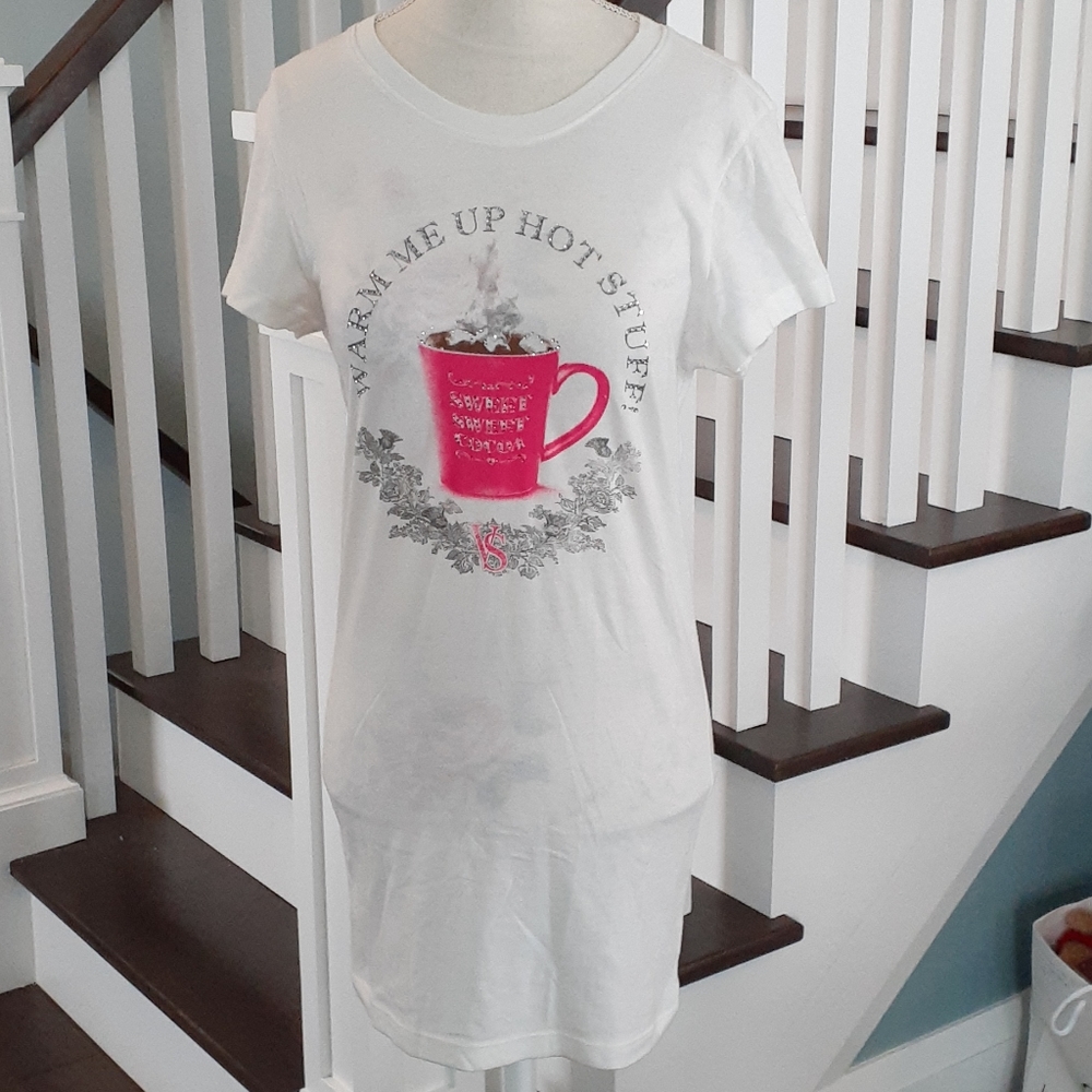 ^ Victoria's Secret Warm Me Up Hot Stuff Tunic Tee